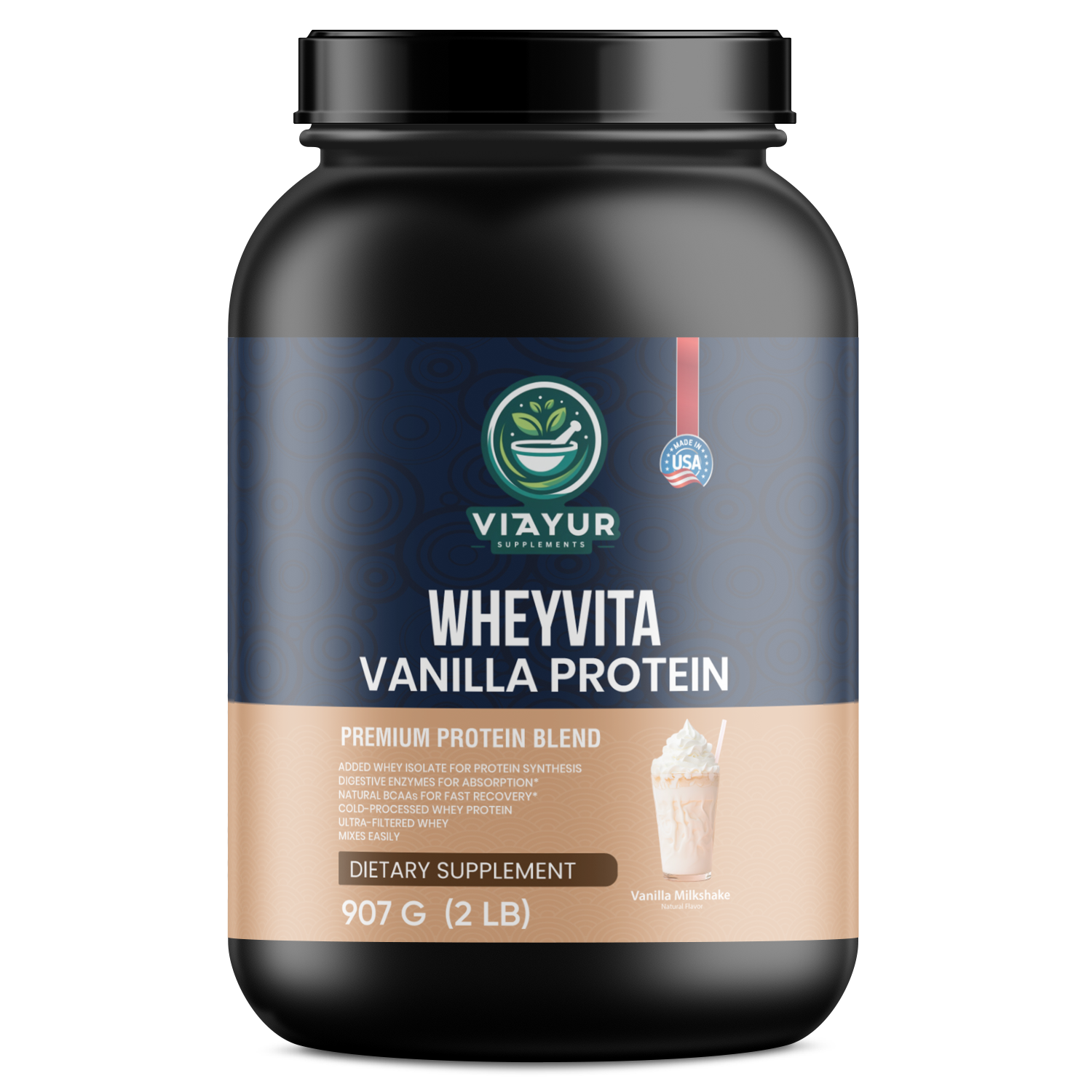 Wheyvita Vanilla Protein 2lb